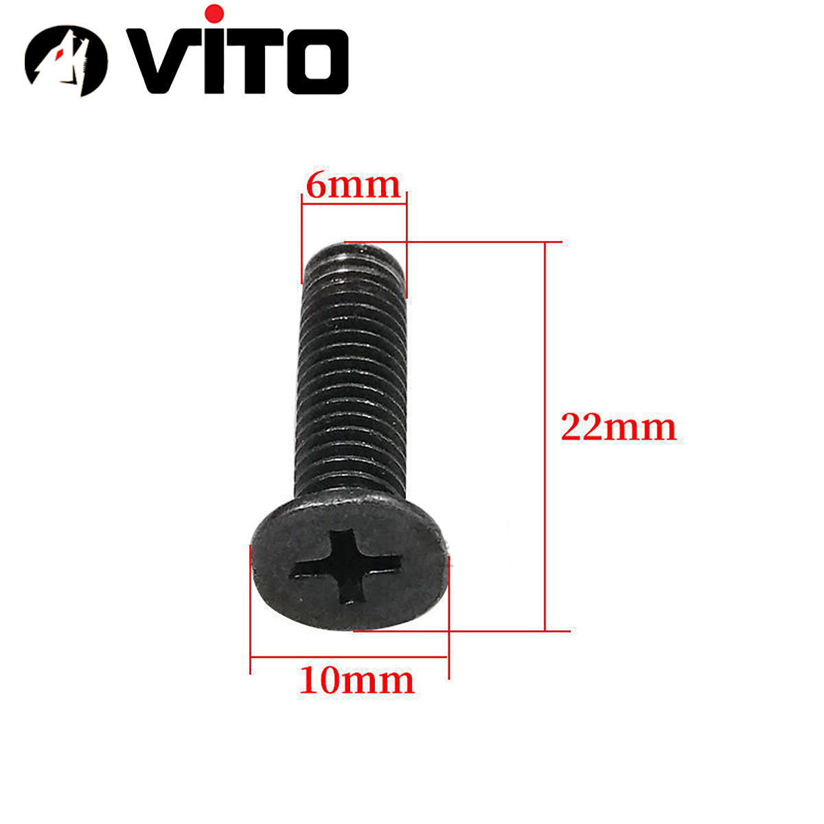 Ốc Ren Ngược M5 M6 VITO Sử Dụng Cho Măng Ranh Đầu Kẹp 10mm/13mm
