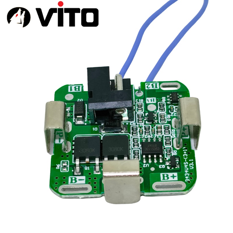 Mạch Pin 4S 16.8V 2 Fet 4 Cell Pin Sạc Xả Và Bảo Vệ Pin Dùng Cho Pin Máy Khoan Trung Quốc