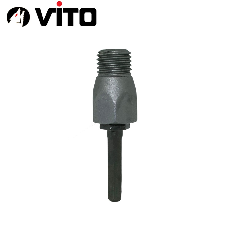 Đầu Chuyển Đổi Chân Lục Giác Sang Chân M22 Gắn Mũi Khoan Rút Lõi Dạng Ống Dài