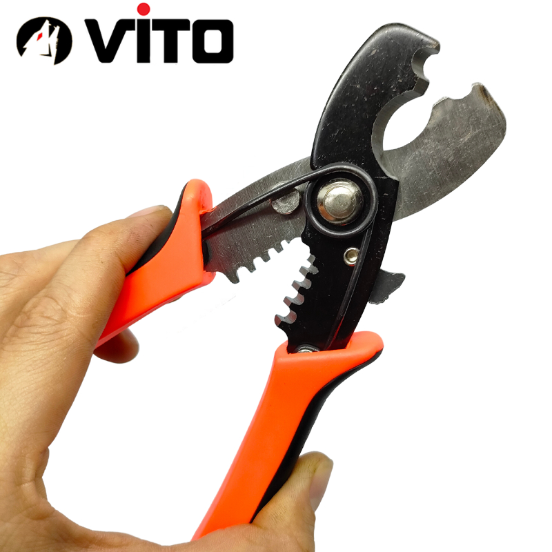 Kìm Đa Năng Cắt Cáp Tuốt Dây 8 Inch Thép CR-V Hàng Nhập VITO