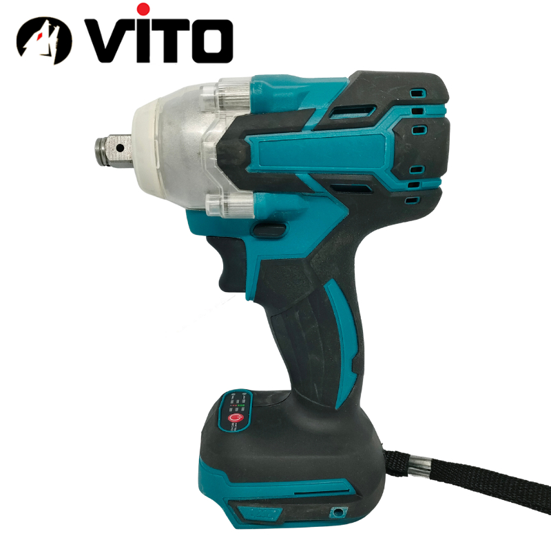 Thân Máy Siết Bulong Bắn Vít Không Chổi Than 21V VITO Đầu 2 Chức Năng Bắn Vít, Siết Ốc
