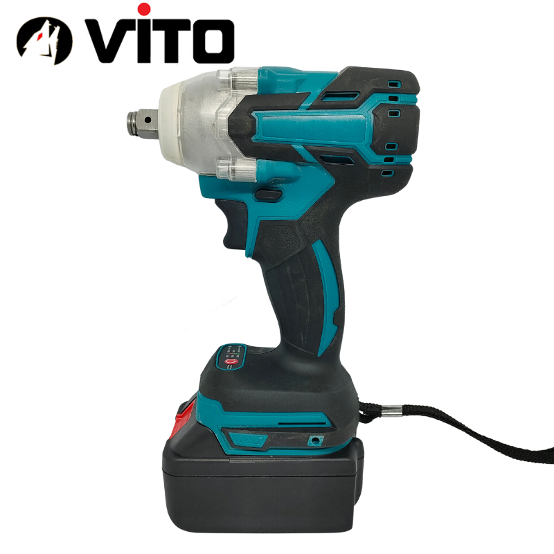 Thân Máy Siết Bulong Bắn Vít Không Chổi Than 21V VITO Đầu 2 Chức Năng Bắn Vít, Siết Ốc