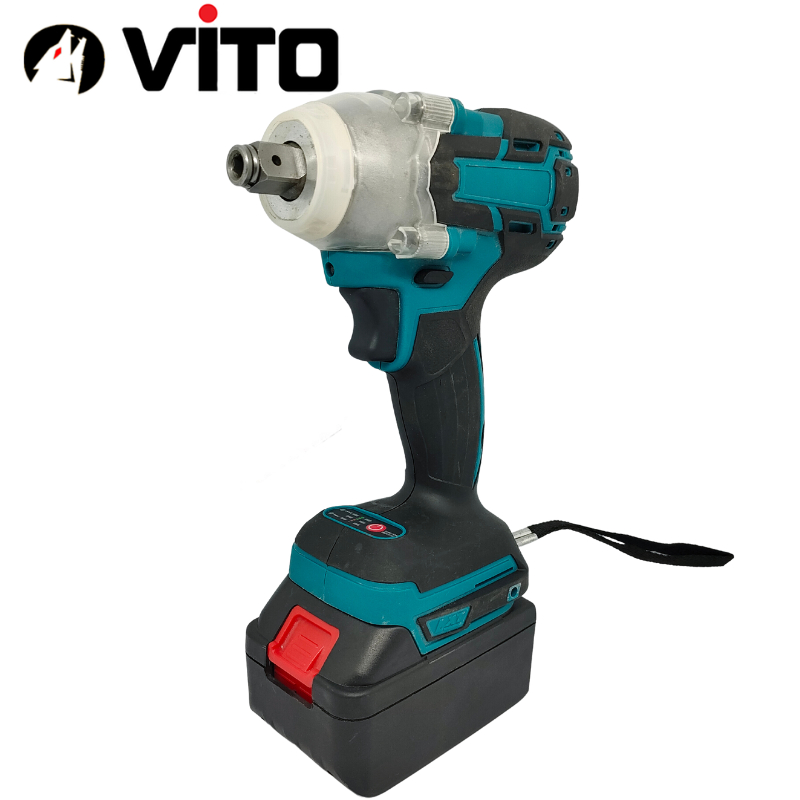 Thân Máy Siết Bulong Bắn Vít Không Chổi Than 21V VITO Đầu 2 Chức Năng Bắn Vít, Siết Ốc