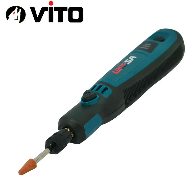 Máy Mài Khuôn Mini Pin Sạc Lithium Đa Năng 3 Tốc Độ Chuyên Dụng Mài Lũa Gỗ, Nhựa Cán 3.2mm