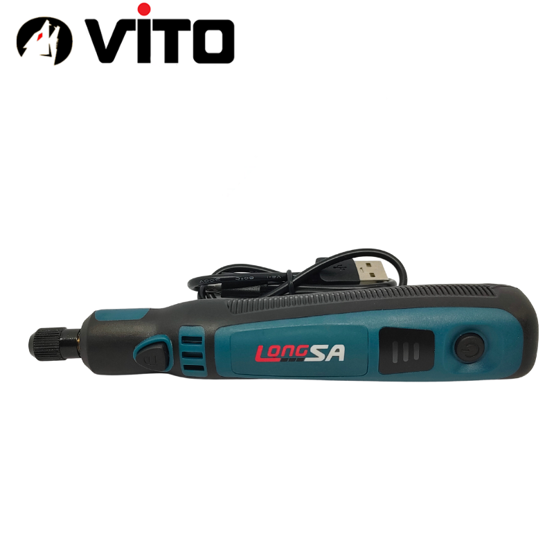 Máy Mài Khuôn Mini Pin Sạc Lithium Đa Năng 3 Tốc Độ Chuyên Dụng Mài Lũa Gỗ, Nhựa Cán 3.2mm