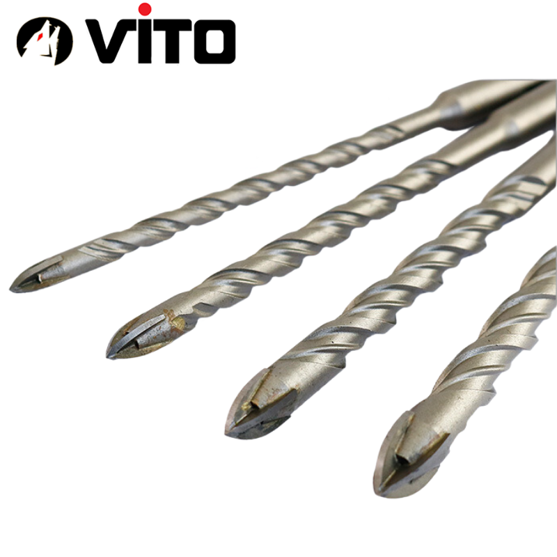 Mũi Chữ Thập 4 Cạnh Chân SDS Plus VITO Khoan Đa Năng Khoan Kính Đá Gạch Men Tường Gạch