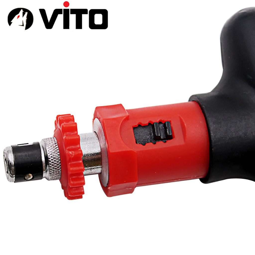 Tay Chữ T Vặn Vít Lục Giác VITO Có Khóa Chiều Vặn, Bi Giữ, Ngăn Chứa Mũi Vít, Bánh Cóc