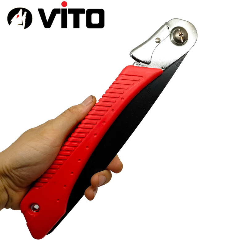 Cưa Gập Cắt Cành Gấp Gọn Cầm Tay Lưỡi 270mm KAPUSI Thép SK5 Chắc Chắn