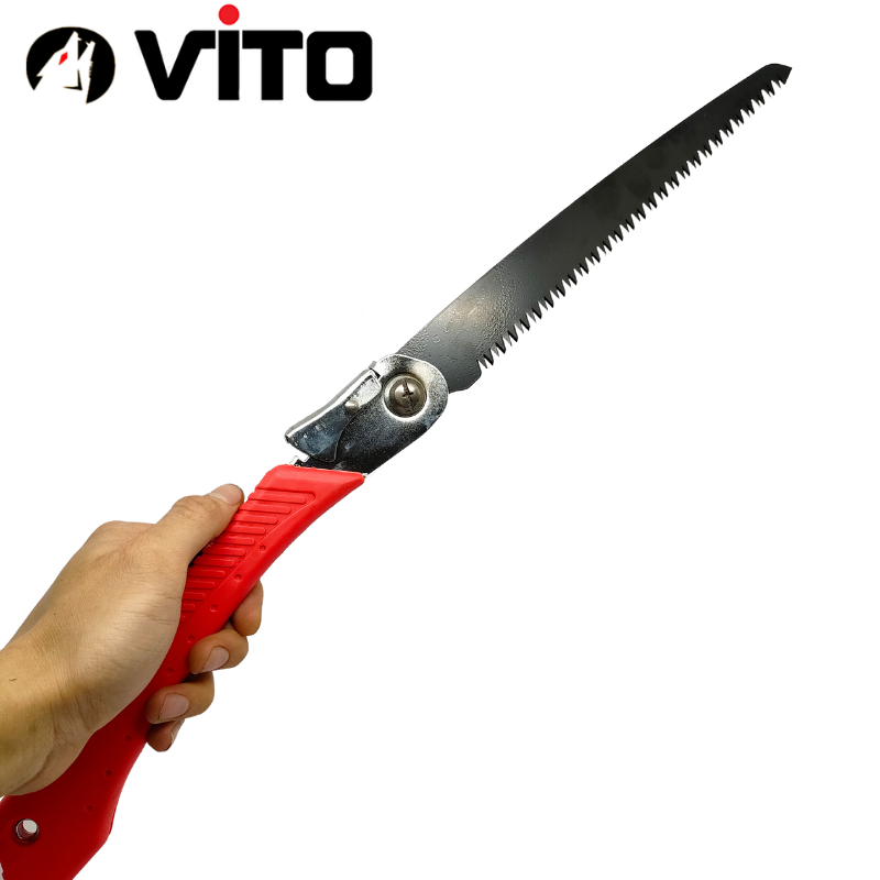 Cưa Gập Cắt Cành Gấp Gọn Cầm Tay Lưỡi 270mm KAPUSI Thép SK5 Chắc Chắn