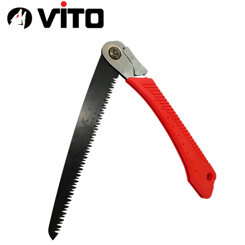 Cưa Gập Cắt Cành Gấp Gọn Cầm Tay Lưỡi 270mm KAPUSI Thép SK5 Chắc Chắn