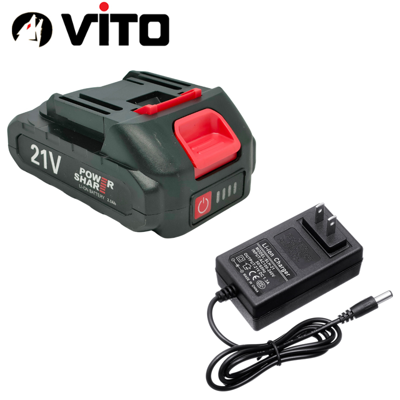 Pin Sạc 21V 5 Cell Dung Lượng 1500mAh Chân Pin MAKITA 40MM VITO Có Đèn Báo Pin
