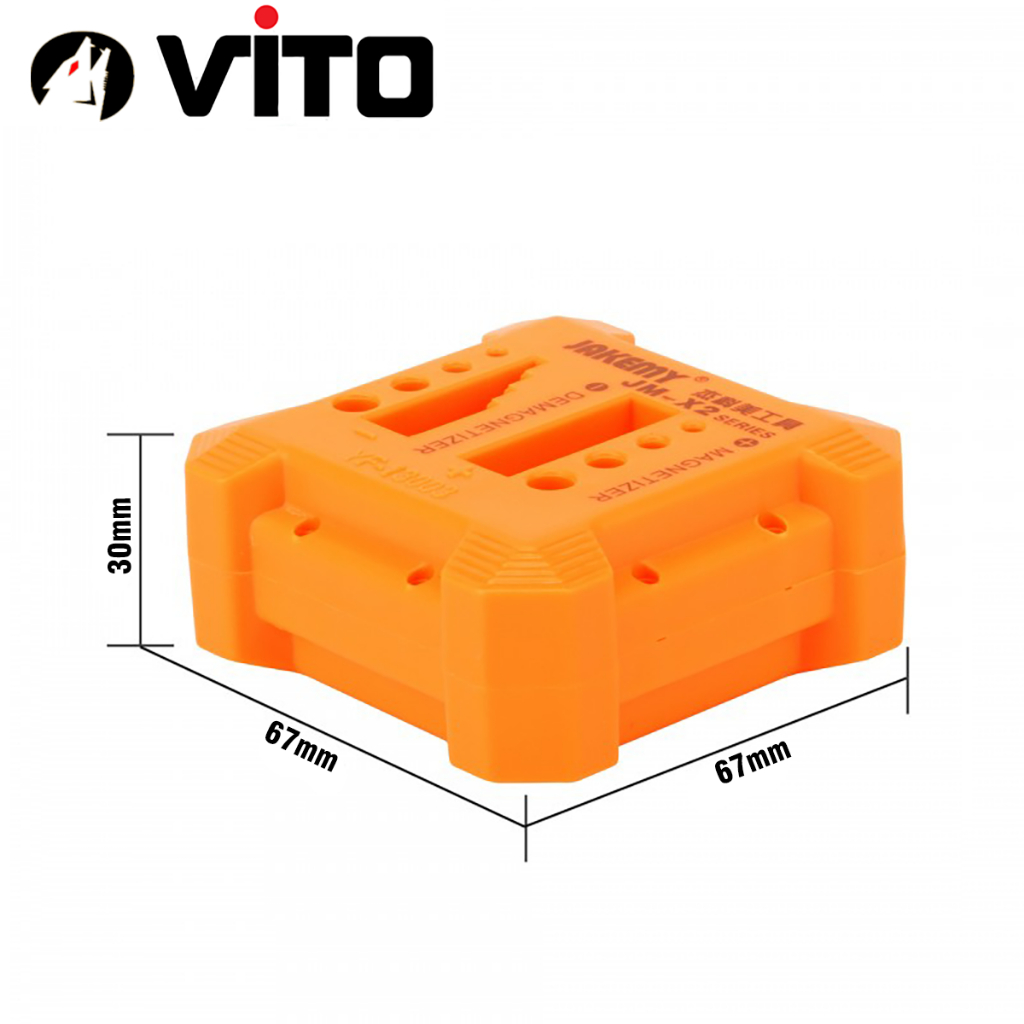 Khối Tăng Từ, Khử Từ Tăng Giảm Lực Hút Cho Đầu Tô Vít JAKEMY Hàng VITO Nhập Khẩu