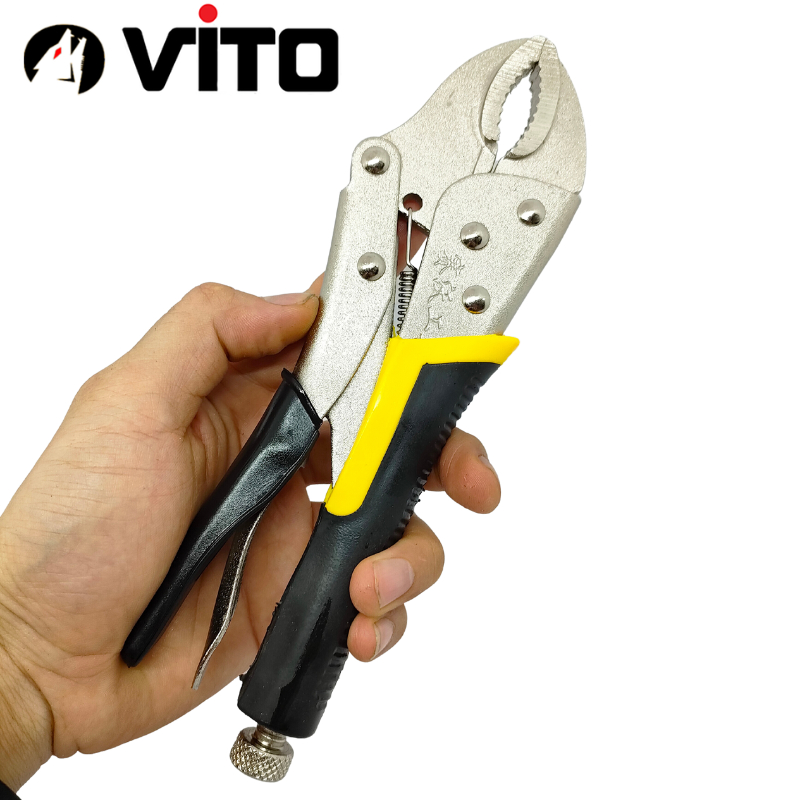 Kìm Bấm Chết 10 INCH Cao Cấp Chất Liệu Thép CR-V Mạ Niken Độ Mở Tối Đa 50mm Hàng VITO Nhập Khẩu