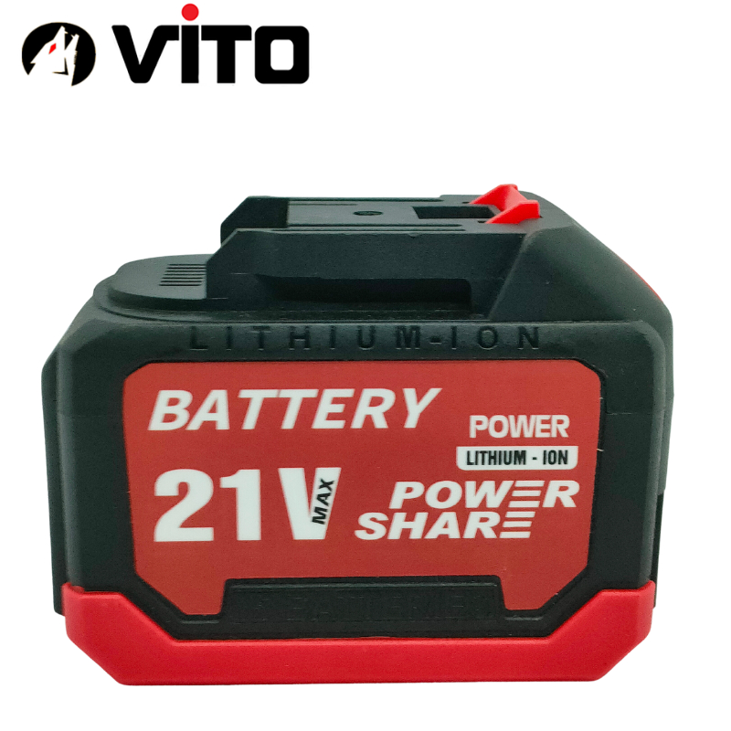 Pin Sạc 21V 15 Cell Dung Lượng 4500mAh Chân Pin MAKITA 40MM VITO Có Đèn Báo Pin, Vỏ Chống Sốc