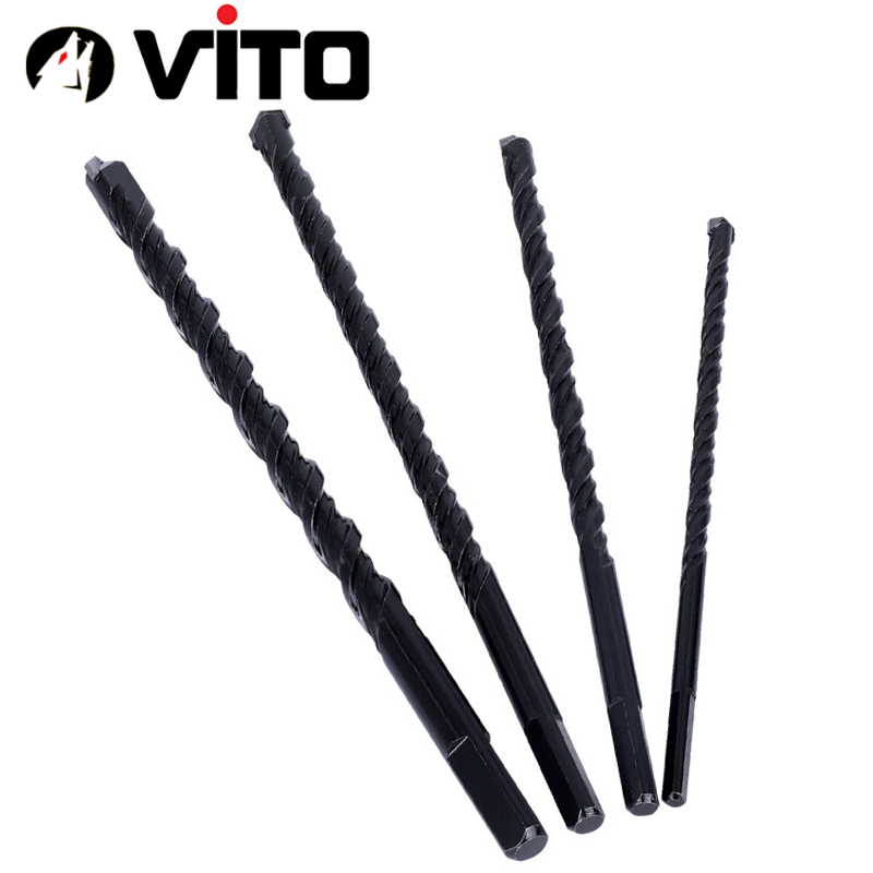 Mũi Dài Khoan Đa Năng 2 Cạnh VITO Chân Tam Giác Thép Carbon Khoan Tường, Kính, Đá,Gạch Men