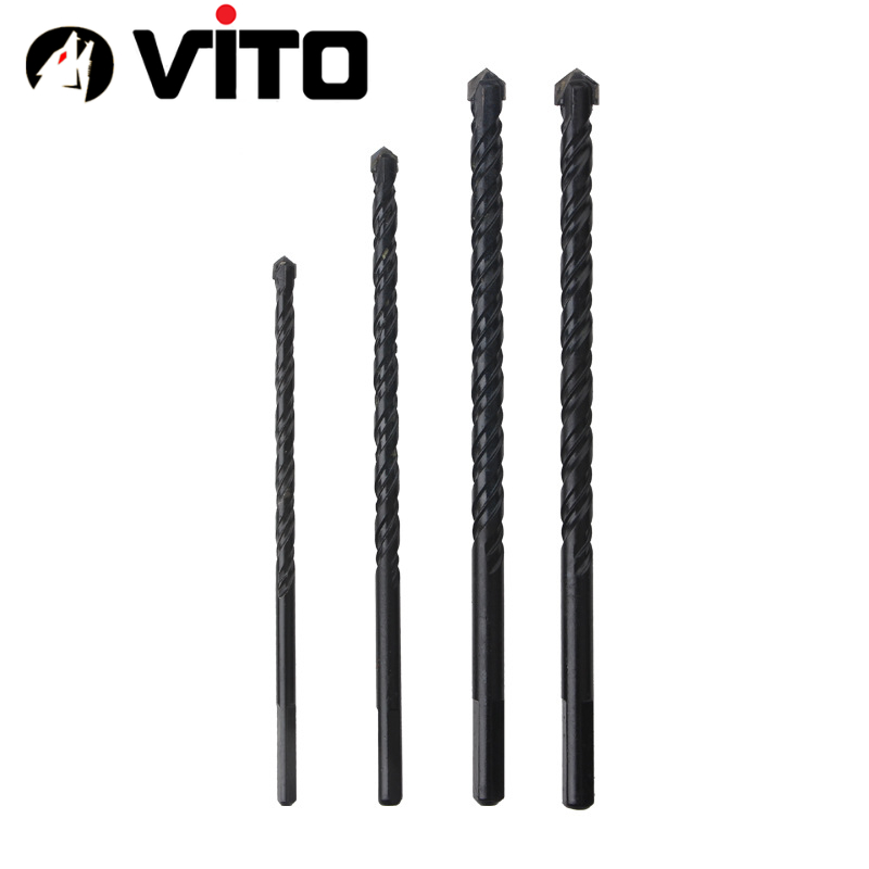 Mũi Dài Khoan Đa Năng 2 Cạnh VITO Chân Tam Giác Thép Carbon Khoan Tường, Kính, Đá,Gạch Men