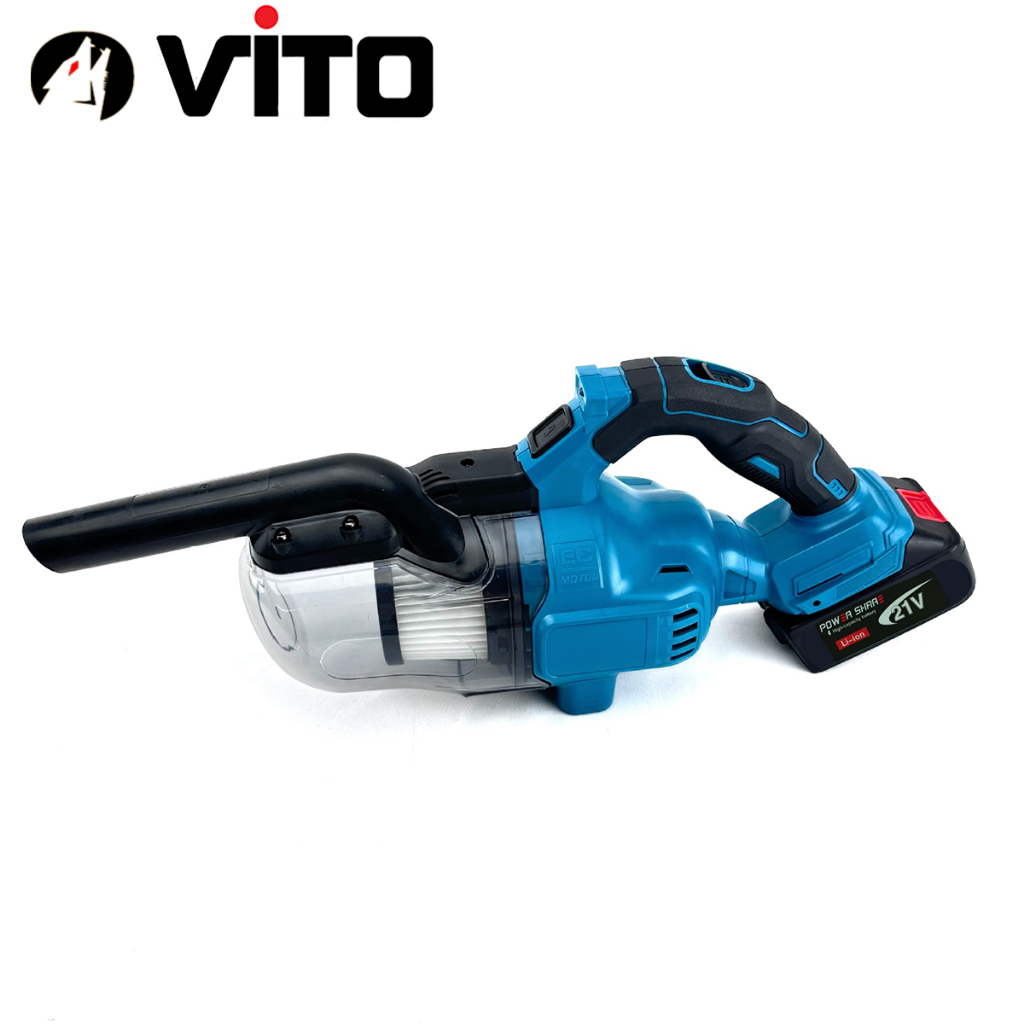 Máy Hút Bụi Công Suất Cao Dùng Pin 21V Chân MAKITA 40mm Hàng VITO Nhập Khẩu