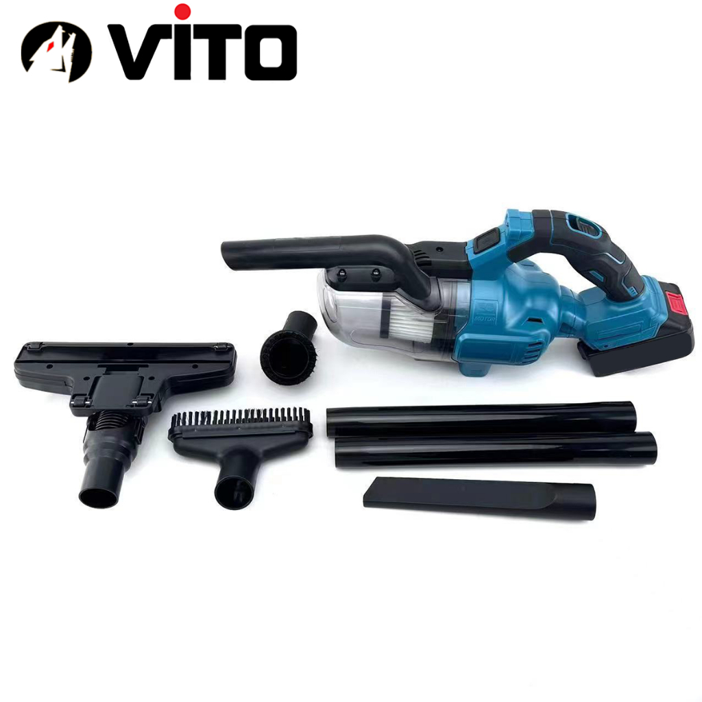 Máy Hút Bụi Công Suất Cao Dùng Pin 21V Chân MAKITA 40mm Hàng VITO Nhập Khẩu