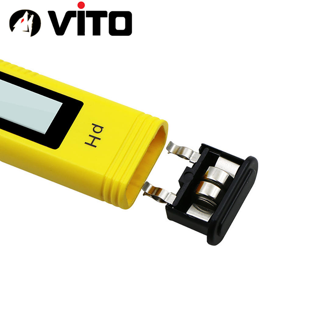Bút Đo Thử Độ PH Nước ATC Thử Tính Kiềm Axit Cho Nước Chính Xác VITO, Đã Hiệu Chỉnh