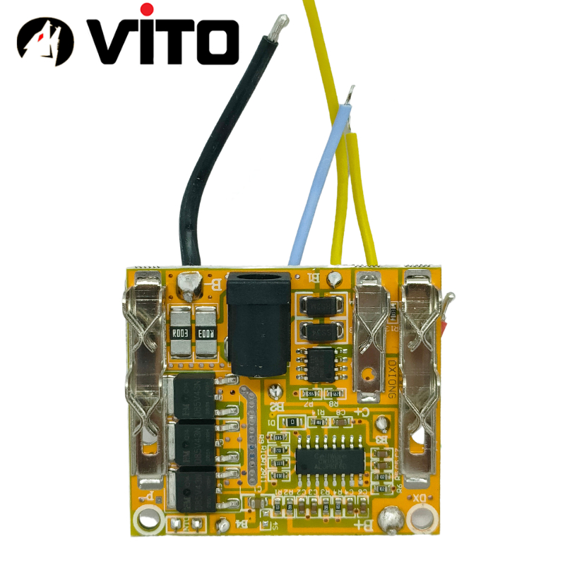 Mạch Pin Chân MAKITA 5S 18V 21V 65A 80A VITO, Sạc và Bảo vệ Pin Li-ion, Đầy Tự Ngắt Có Cảm Biến Nhiệt Độ