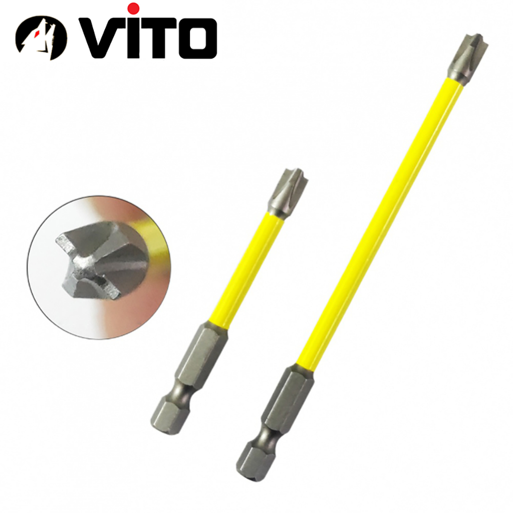 Đầu Tua Vít FPH2 Nam Châm Mạnh Dài 65/110mm VITO Chuyên Dụng Cho Thợ Điện