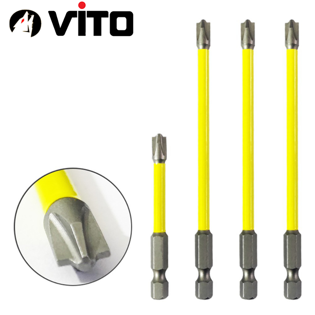 Đầu Tua Vít FPH2 Nam Châm Mạnh Dài 65/110mm VITO Chuyên Dụng Cho Thợ Điện