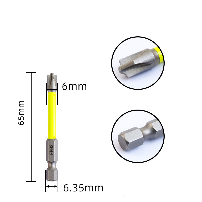 Đầu Tua Vít FPH2 Nam Châm Mạnh Dài 65/110mm VITO Chuyên Dụng Cho Thợ Điện