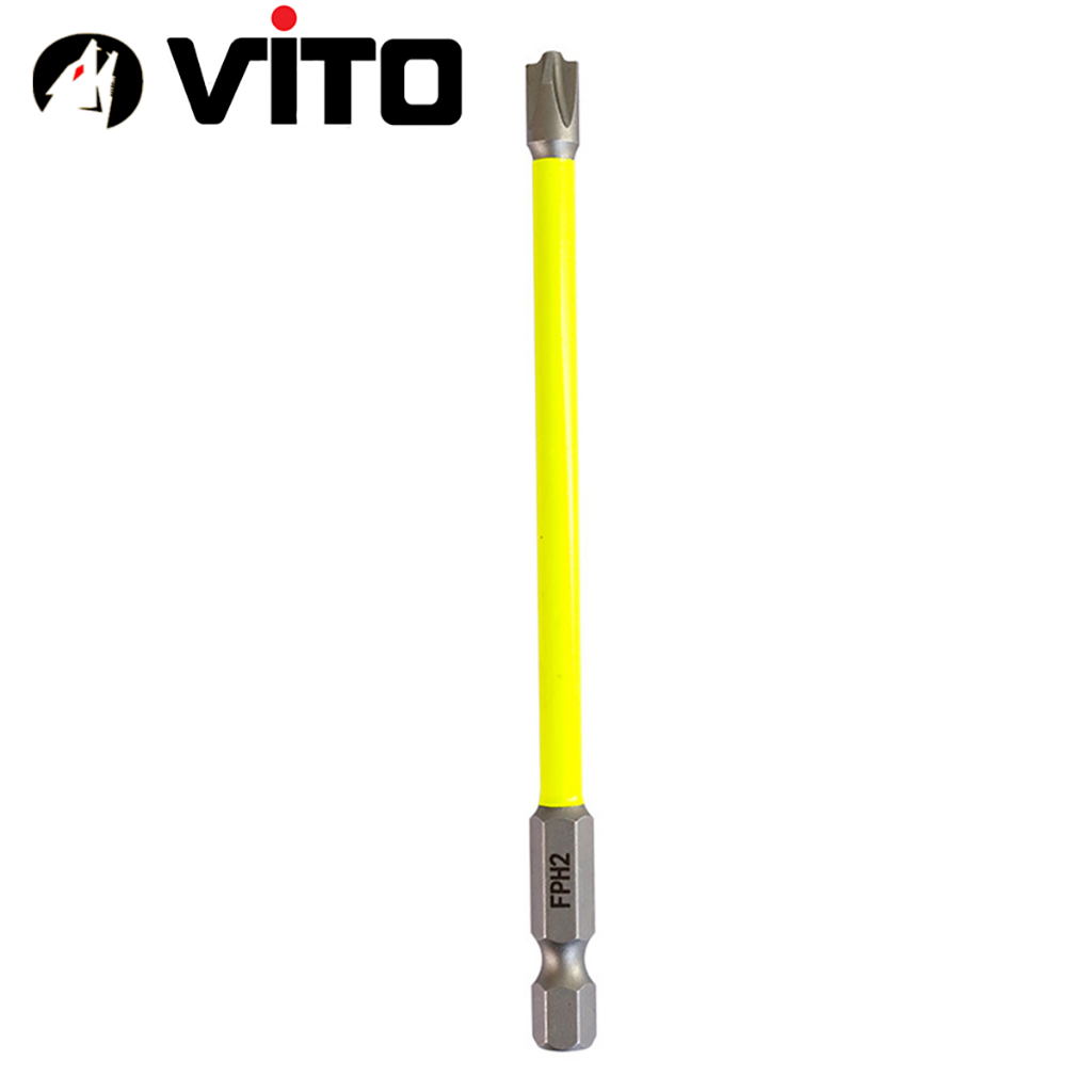 Đầu Tua Vít FPH2 Nam Châm Mạnh Dài 65/110mm VITO Chuyên Dụng Cho Thợ Điện