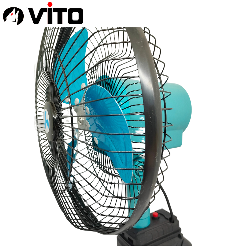 Quạt Chạy Pin 11 Inch Có Đảo Đầu Tự Động VITO Dùng Pin Chân MAKITA 40MM Sử Dụng Pin Máy Công Cụ
