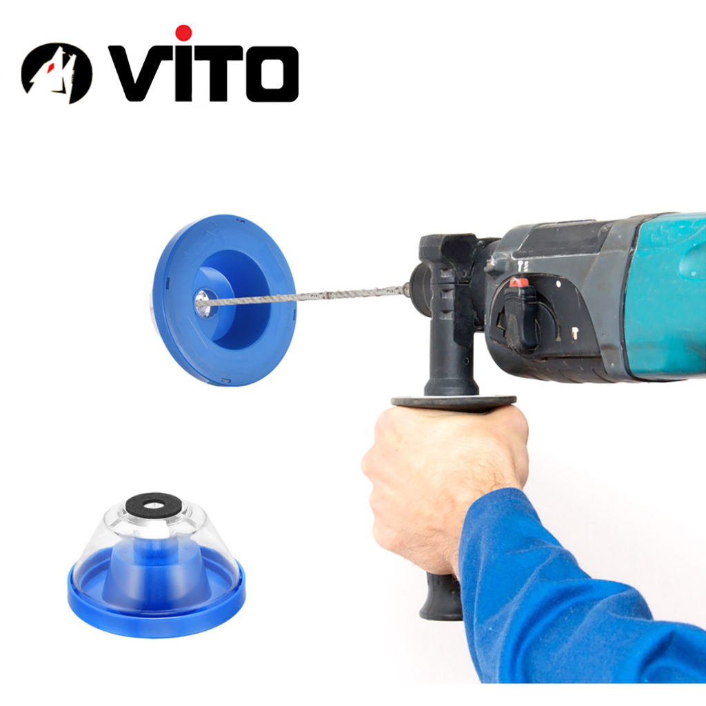Phụ Kiện Hứng Bụi Máy Khoan Bê Tông Khoan Tường VITO Nhựa ABS Chắc Chắn