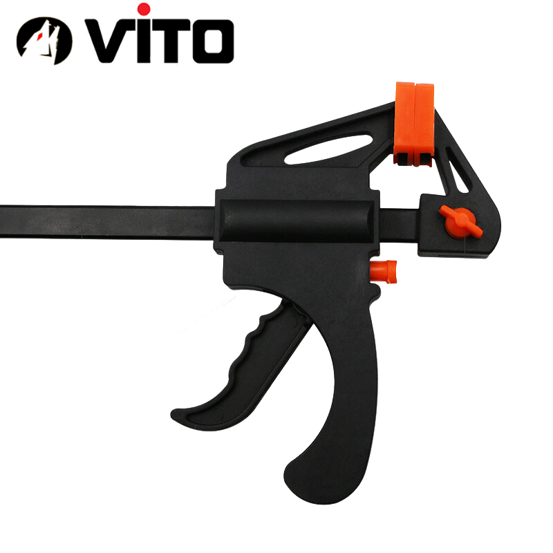 Cảo Kẹp Bàn, Kẹp Gỗ Nhanh Loại Nhỏ 4 Inch Độ Mở 10.3cm VITO