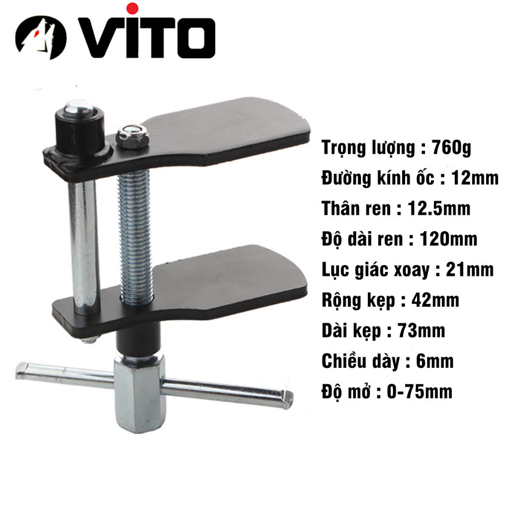 Dụng Cụ Ép Piston Phanh Thắng Đĩa Oto Hộp Trắng VITO Đồ Nghề Sửa Chữa Oto