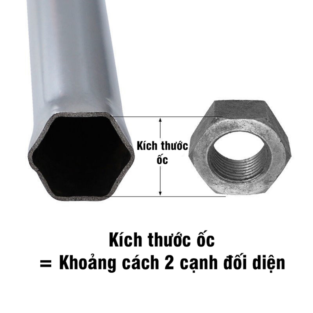 Khẩu Rỗng Ruột Dài Chuyên Dụng VITO Vặn Ty Ren Trần Thạch Cao Chân Lục Giác