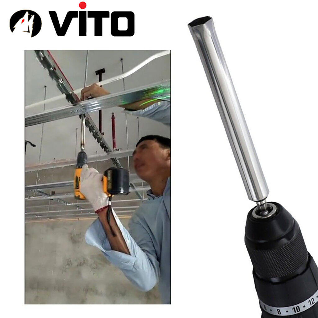 Khẩu Rỗng Ruột Dài Chuyên Dụng VITO Vặn Ty Ren Trần Thạch Cao Chân Lục Giác