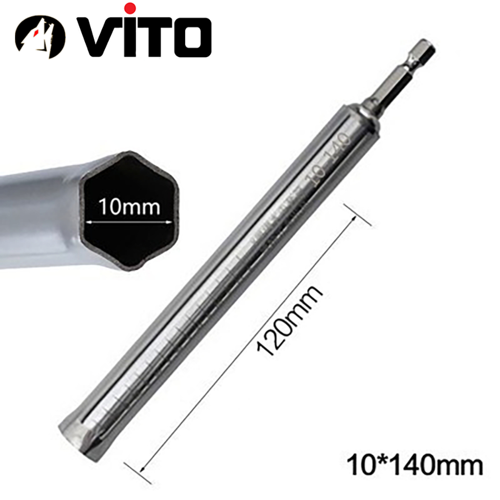 Khẩu Rỗng Ruột Dài Chuyên Dụng VITO Vặn Ty Ren Trần Thạch Cao Chân Lục Giác