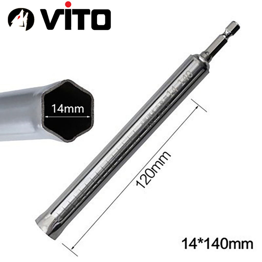 Khẩu Rỗng Ruột Dài Chuyên Dụng VITO Vặn Ty Ren Trần Thạch Cao Chân Lục Giác