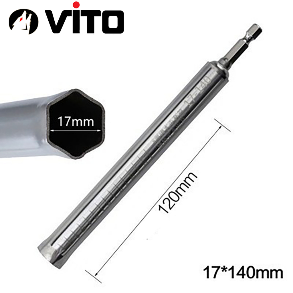 Khẩu Rỗng Ruột Dài Chuyên Dụng VITO Vặn Ty Ren Trần Thạch Cao Chân Lục Giác