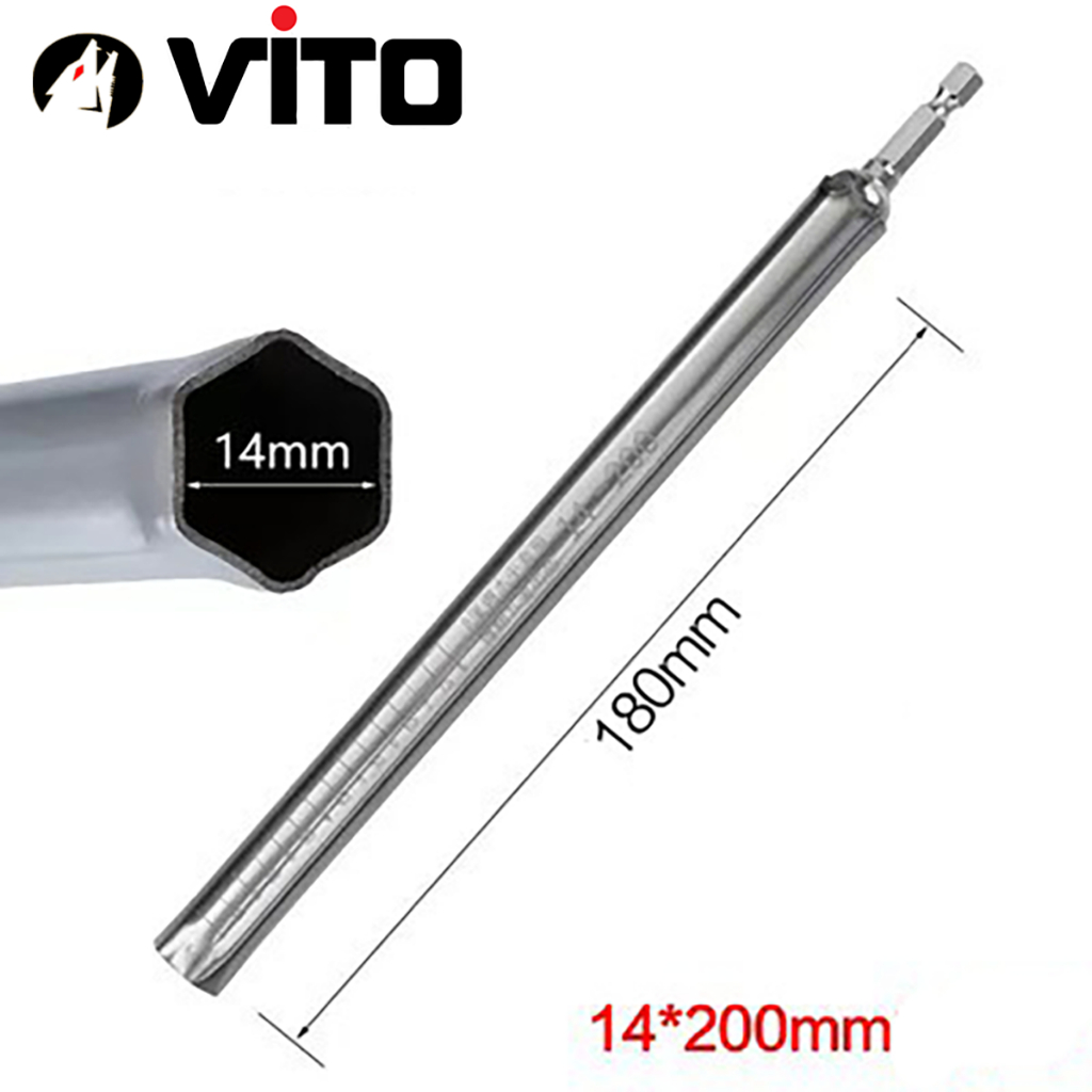 Khẩu Rỗng Ruột Dài Chuyên Dụng VITO Vặn Ty Ren Trần Thạch Cao Chân Lục Giác