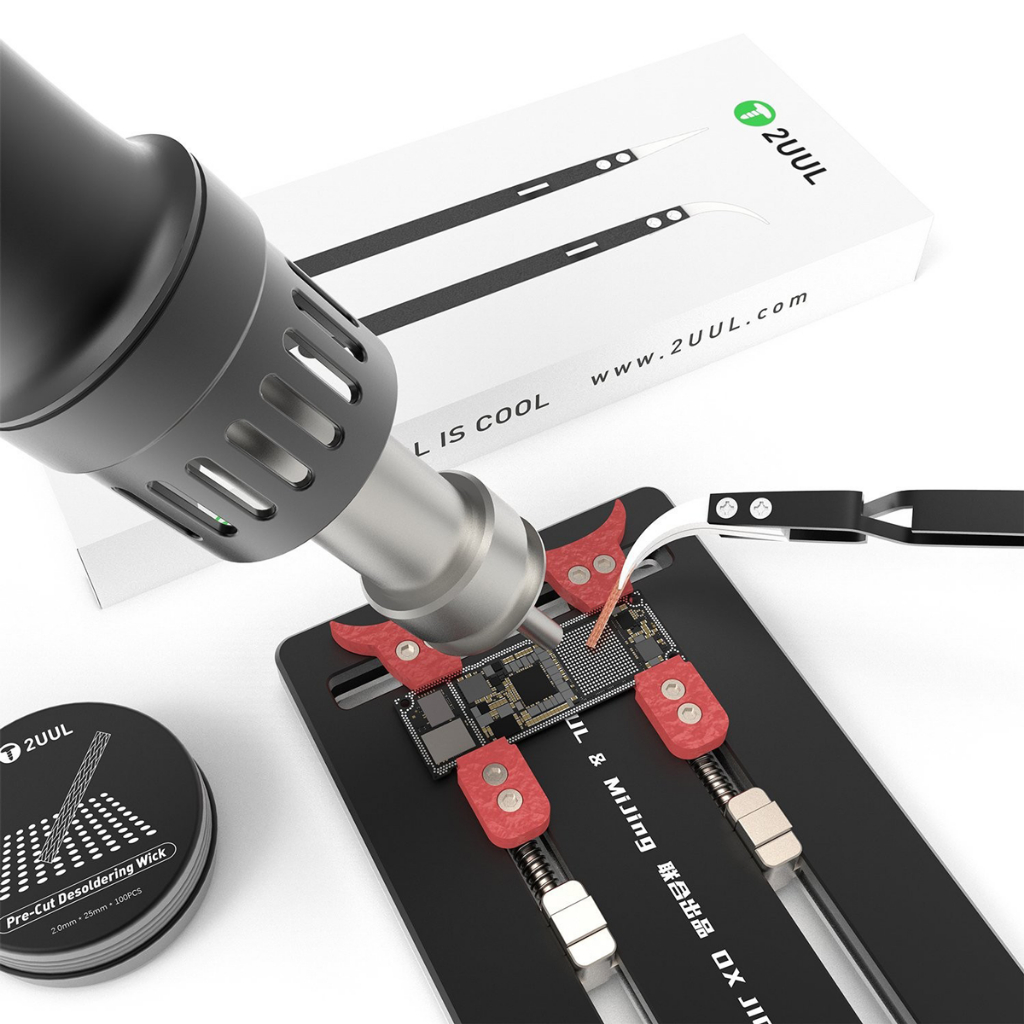 Nhíp Tự Giữ Đầu Sứ Chuyên Dụng Gắp Linh Kiện Chống Tĩnh Điện Cán Thép Không Rỉ VITO