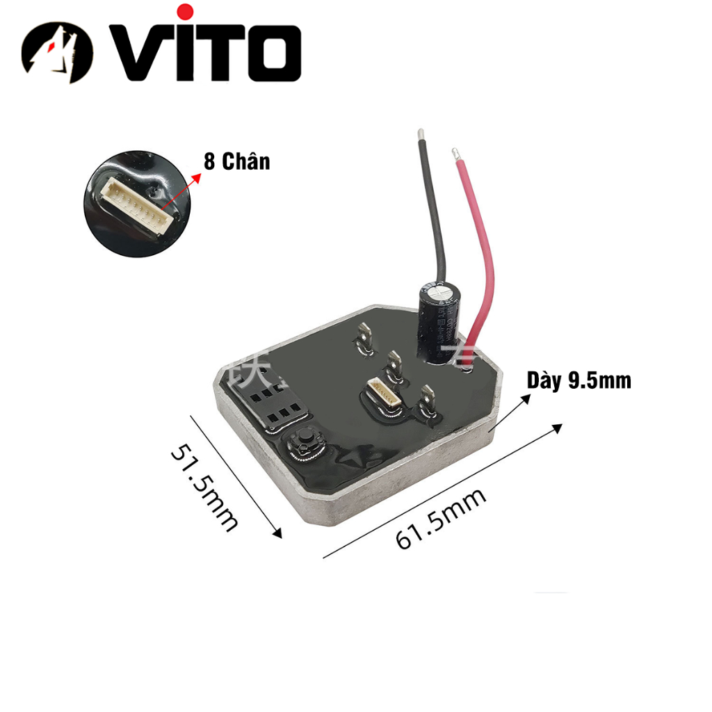 Mạch Điều Khiển Động Cơ Không Chổi Than 21V Cho Máy Khoan, Mài Góc, Bulong Trung Quốc