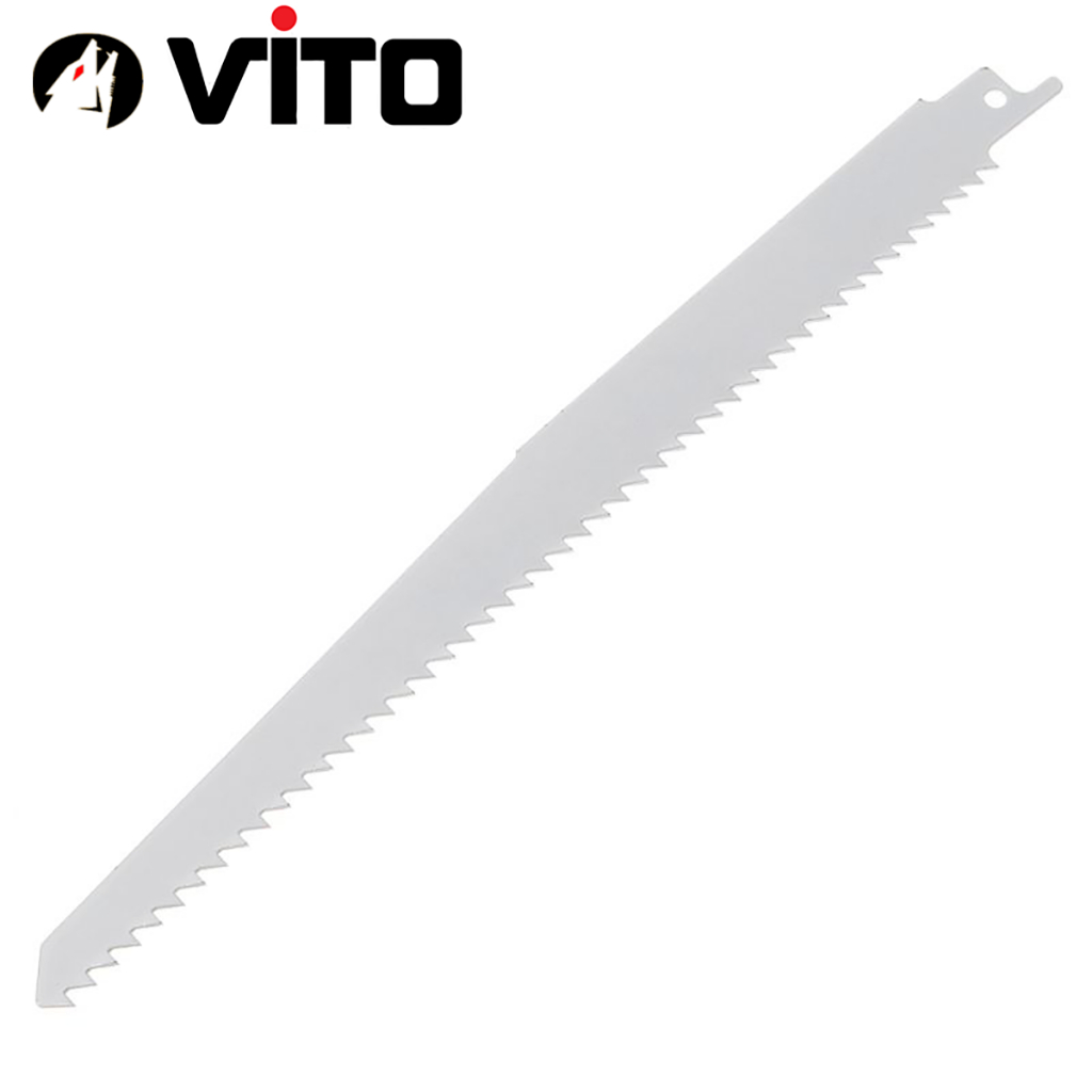 Bộ 2 Lưỡi Cưa Kiếm S1111DF Dài 225mm VITO Cưa Gỗ Có Đinh, Ống Nhựa PVC