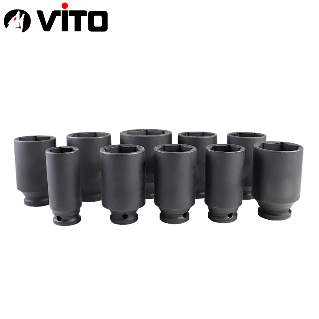 Đầu Tuýp Khẩu Đen CR-MO Kích Thước 34-46MM Dài 78MM Chân 1/2 Inch VITO