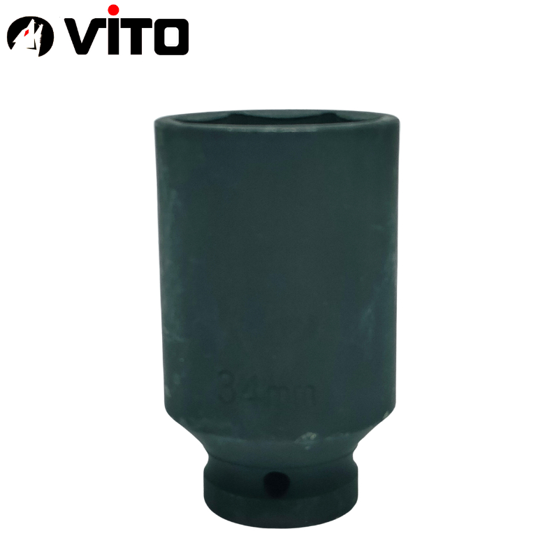 Đầu Tuýp Khẩu Đen CR-MO Kích Thước 34-46MM Dài 78MM Chân 1/2 Inch VITO