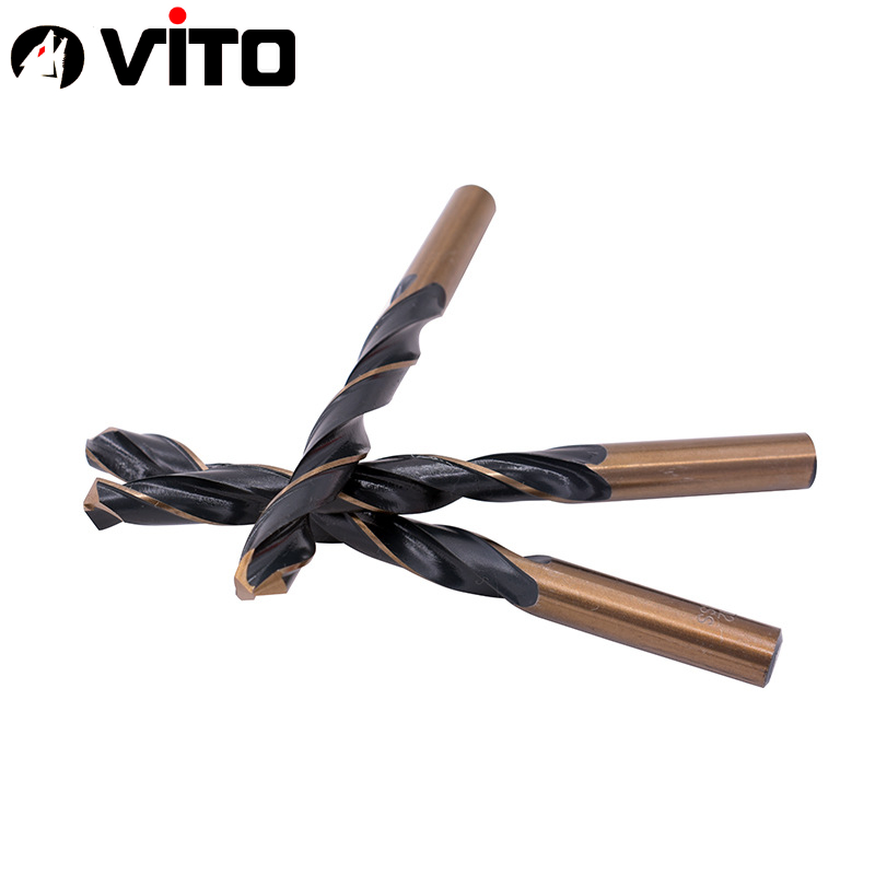 Bộ Mũi Khoan 13 Mũi Xoắn Khoan Sắt, Thép Chất Liệu HSS 6542 Chân Tròn VITO