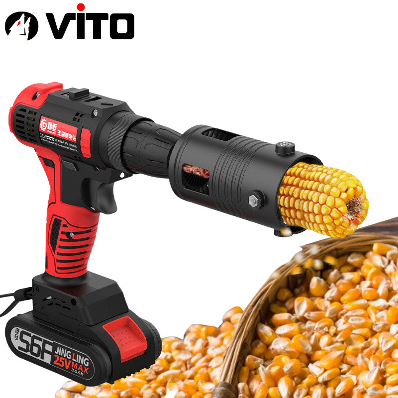 Dụng Cụ Tách Hạt Ngô Đa Năng Chân Lục Giác Gắn Máy Khoan, Máy Bắn Vít VITO