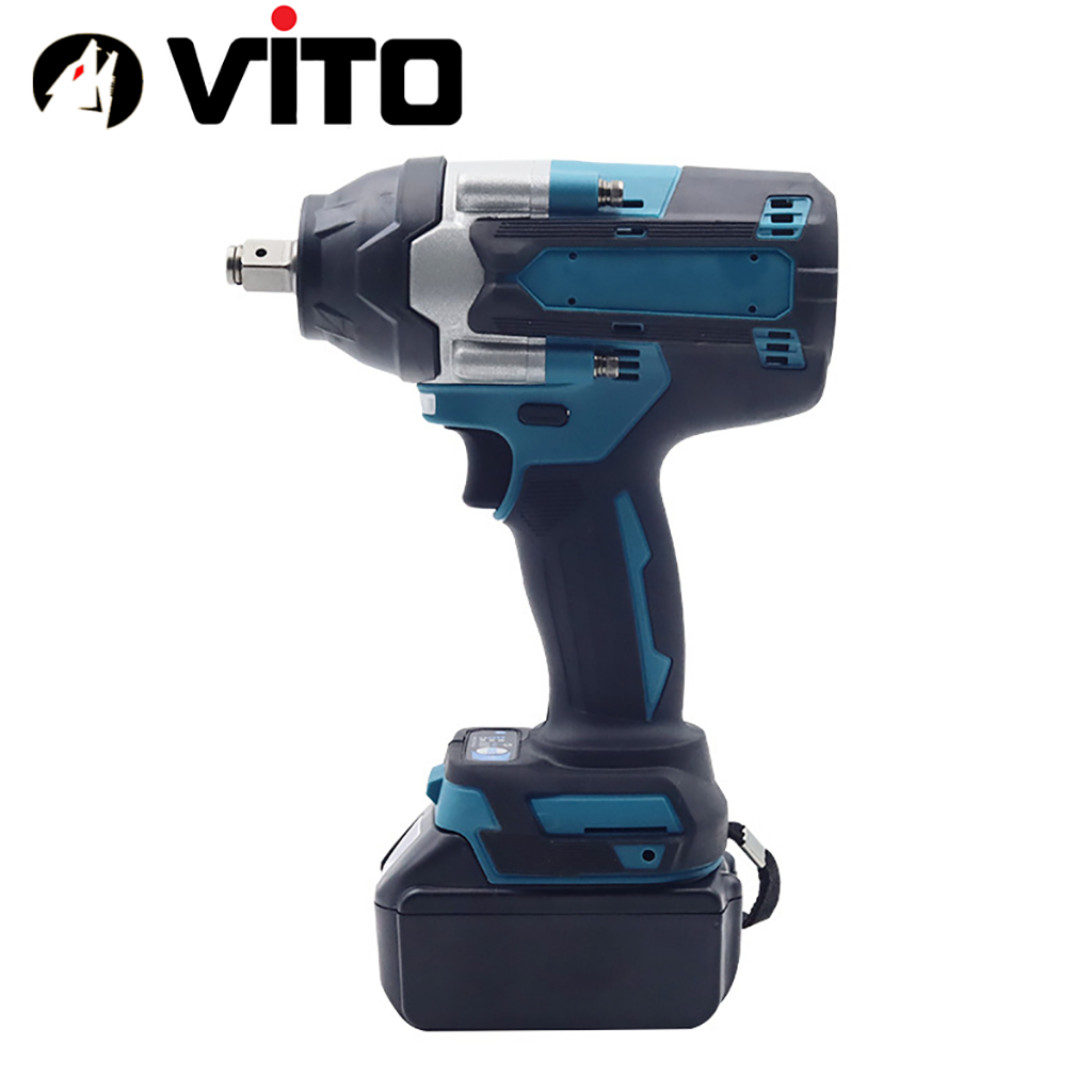 Thân Máy Siết Bulong 750N/m Lực Siết Cao Mở Ốc Xe Oto Dùng Pin Chân MAKITA 40MM VITO