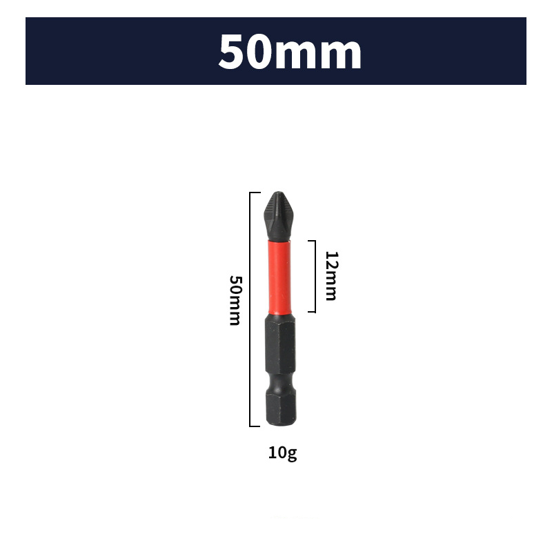 Mũi Bắn Vít Đầu PH2 Bake Chữ Thập VITO Từ Tính Cao, Chân Lục Giác Ngắn 6.35mm