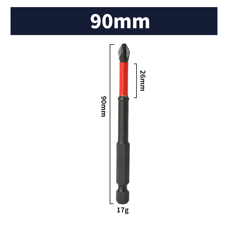 Mũi Bắn Vít Đầu PH2 Bake Chữ Thập VITO Từ Tính Cao, Chân Lục Giác Ngắn 6.35mm