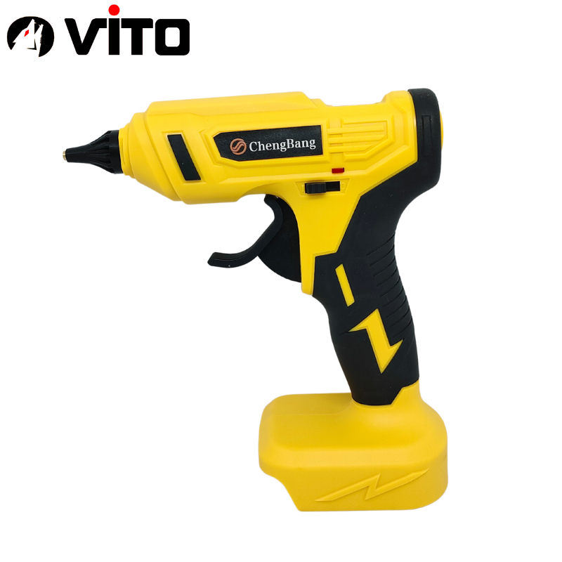 Máy Bắn Keo Nến VITO Dùng Pin 21V Chân MAKITA 40MM Phổ Thông, Gia Nhiệt Nhanh, Dùng Keo To