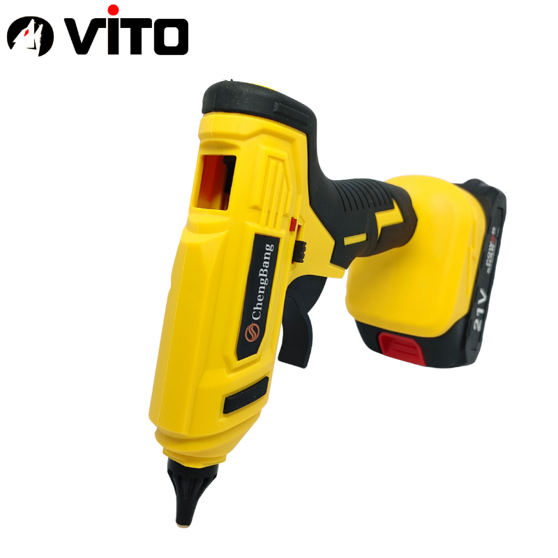 Máy Bắn Keo Nến VITO Dùng Pin 21V Chân MAKITA 40MM Phổ Thông, Gia Nhiệt Nhanh, Dùng Keo To